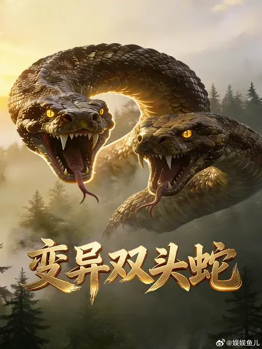 【惊悚片】变异双头蛇